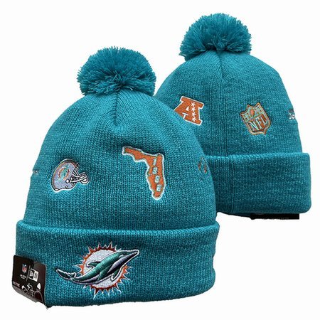 Miami Dolphins Knit Hat