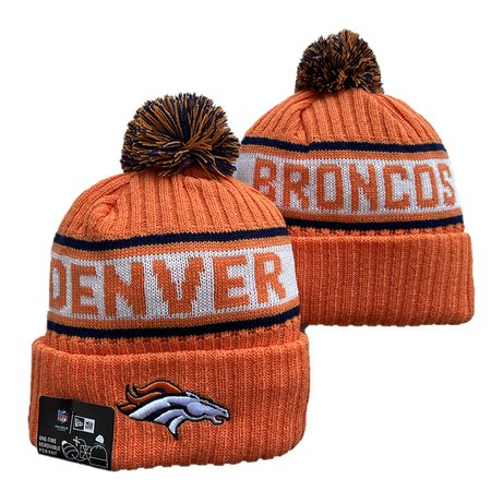 Denver Broncos Knit Hats