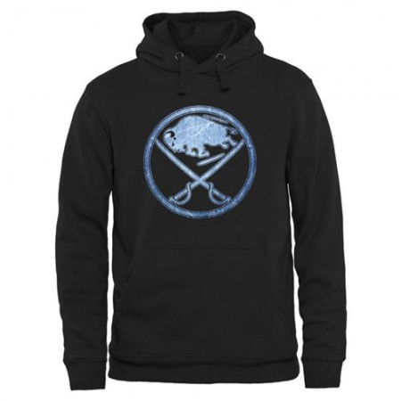 Buffalo Sabres Rinkside Pond Hockey Pullover Hoodie Black