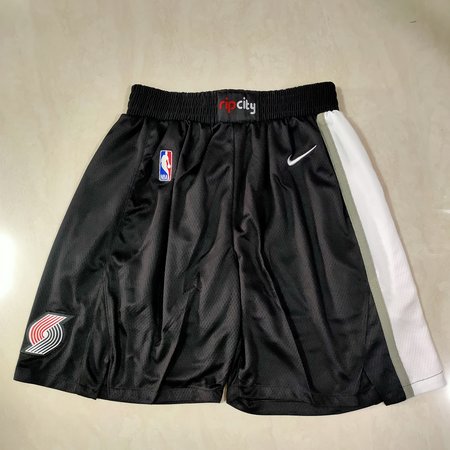 Portland Trail Blazers Black Shorts